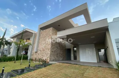 Casa em condomínio para locação, bairro nova uberlândia com 3 suítes