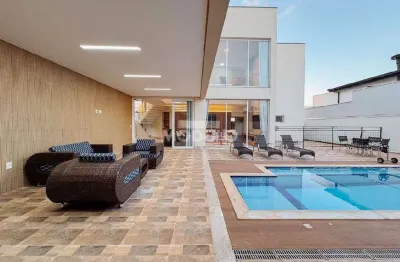 Casa de condomínio à venda, 4 quartos, 4 suítes, 8 vagas, novo mundo - uberlândia/mg