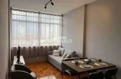 Apartamento mobiliado à venda, 2 quartos, centro - uberlândia/mg