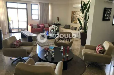Apartamento mobiliado à venda, 4 quartos, 2 suítes, 3 vagas, centro - uberlândia/mg