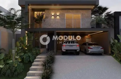 Casa de condomínio à venda, 3 quartos, 3 suítes, 4 vagas, laranjeiras - uberlândia/mg