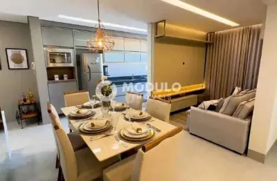 Apartamento à venda, 2 quartos, 1 suíte, 1 vaga, santa mônica - uberlândia/mg