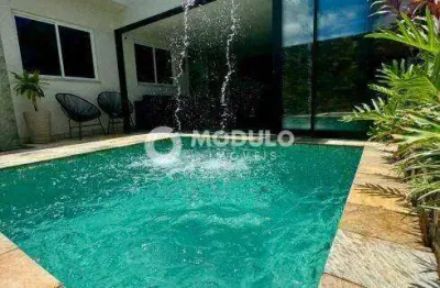 Casa de condomínio à venda, 3 quartos, 1 suíte, 4 vagas, laranjeiras - uberlândia/mg