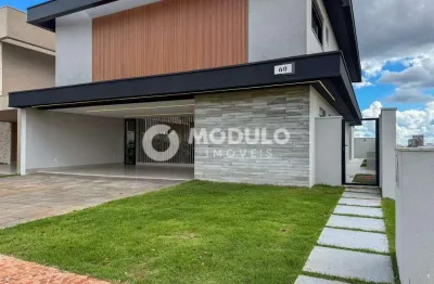 Casa de condomínio à venda, 3 quartos, 3 suítes, 6 vagas, jardim sul - uberlândia/mg