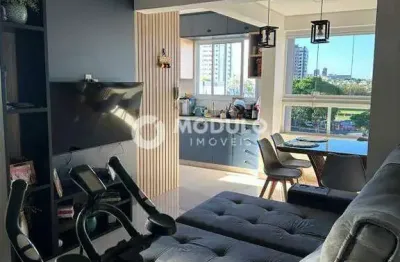 Apartamento à venda, 2 quartos, 1 suíte, 2 vagas, patrimônio - uberlândia/mg