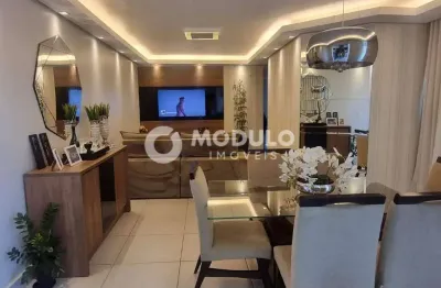 Apartamento à venda, 3 quartos, 1 suíte, 2 vagas, tubalina - uberlândia/mg