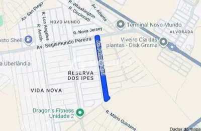 Terreno à venda na Avenida Palmeira Real, --, Novo Mundo, Uberlândia