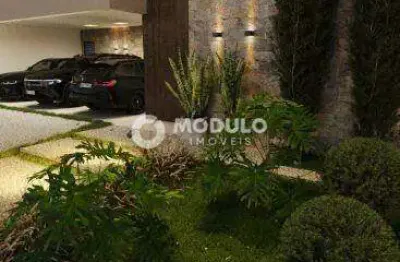 Casa de condomínio à venda, 3 quartos, 3 suítes, 4 vagas, laranjeiras - uberlândia/mg