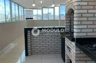 Cobertura duplex à venda, 3 quartos, 2 suítes, 3 vagas, brasil - uberlândia/mg