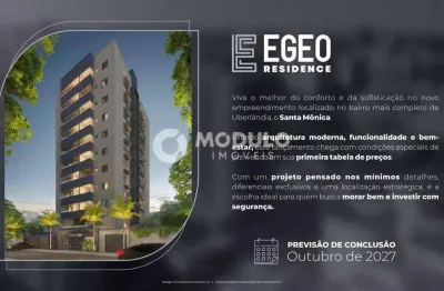Apartamento à venda, 3 quartos, 1 suíte, 2 vagas, santa mônica - uberlândia/mg