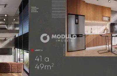 Apartamento à venda, 1 quarto, 1 suíte, 1 vaga, umuarama - uberlândia/mg