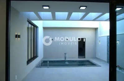 Casa de condomínio à venda, 3 quartos, 3 suítes, 4 vagas, novo mundo - uberlândia/mg