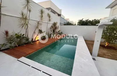 Casa de condomínio à venda, 3 quartos, 3 suítes, 4 vagas, jardim botanico - uberlândia/mg