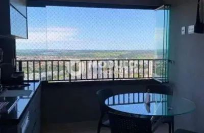 Apartamento mobiliado à venda, 3 quartos, 1 suíte, 2 vagas, jardim sul - uberlândia/mg