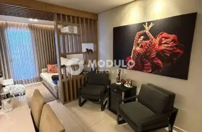 Apartamento mobiliado à venda, 3 quartos, 1 suíte, 2 vagas, tubalina - uberlândia/mg