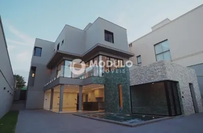 Casa de condomínio à venda, 4 quartos, 4 suítes, 3 vagas, gavea - uberlândia/mg