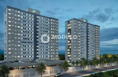 Apartamento à venda, 2 quartos, 1 vaga, presidente roosevelt - uberlândia/mg
