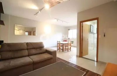 Apartamento mobiliado disponivel para locação no bairro santa mônica.