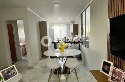 Apartamento à venda, 2 quartos, 1 suíte, 1 vaga, loteamento residencial pequis - uberlândia/mg