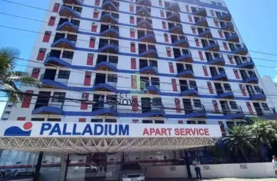 Flat com 1 quarto à venda no Centro, São Vicente 