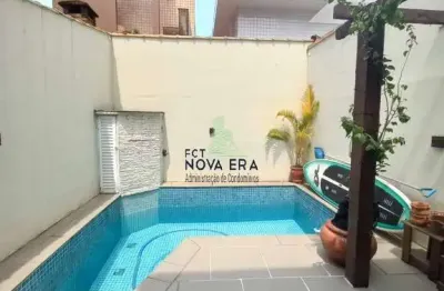 Imperdível!!!! - casa com área de lazer - aparecida - santos