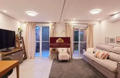 Casa com corredor lateral no vintage, pronta para morar, 3 dorms sendo 1 suíte com ar condicionado, área gourmet,  2 vagas de garagem