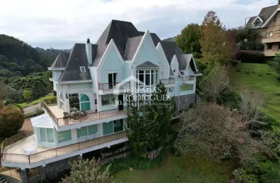 Casa com 4 quartos, 560 m², à venda por r$ 3.800.000- condomínio recanto do sol - campos de jordão/sp