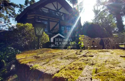 Casa com 6 dormitórios, 735 m² - condomínio jardim véu da noiva - campos do jordão/sp