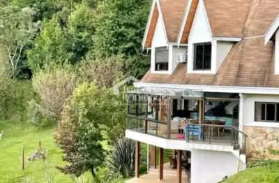 Casa com 6 suítes, 550 m² - condomínio pedra do fogo - campos do jordão/sp