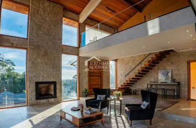 Casa com 4 suítes no condomínio reserva figueiredo em campos do jordão/sp