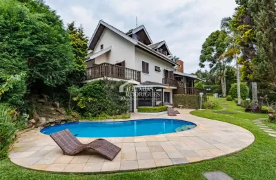 Casa com 4 dormitórios, 450 m² - atalaia - campos do jordão/sp