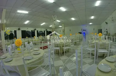 Salão de festas com 786 m² - chácara são félix - taubaté/sp