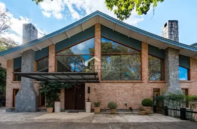 Casa com 7 suítes, 770 m² - pedra do fogo - campos do jordão/sp.