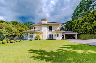 Casa com 6 suítes, 700 m² - condomínio vila simonsen - campos do jordão/sp.