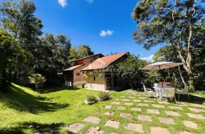 Chácara com 2 casas e 7 suítes - loteamento cortina d´ampezzo - santo antônio do pinhal/sp