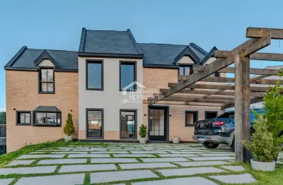 Casa para venda com 4 suítes no condomínio recanto do sol em campos do jordão/sp