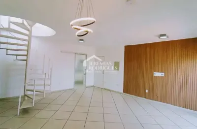 Apartamento duplex para locação com 3 dormitórios no condomínio vila borghese em pindamonhangaba/sp.