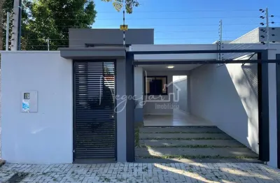 Jardim das palmeiras, casa à venda com espaço de fundos, foz do iguacu - pr