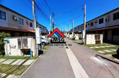 Casa em condomínio fechado com 2 quartos à venda na rua rosada, guaratiba, rio de janeiro, 60 m2 por r$ 185.000