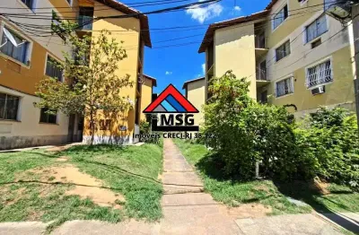 Apartamento com 2 quartos à venda na estrada dos palmares, santa cruz, rio de janeiro, 48 m2 por r$ 60.000