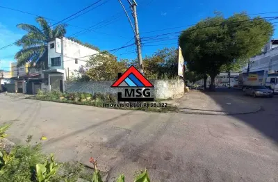 Vendo Terreno de Esquina no Centro de Bangu, na Rua da Chita esquina com Rua Cuiabá