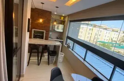 Apartamento 3 quartos + suíte e varanda gourmet - absoluto residence