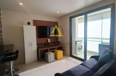 Apartamento para Locação em São Paulo, Brooklin, 1 dormitório, 1 suíte, 2 banheiros, 1 vaga