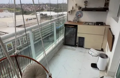 Apartamento decorado com 3 quartos, 74m², varanda com reiki – mandarim