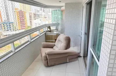 Apartamento 2/4 com vista mar no itaigara – 77m², suíte, 2 vagas e infraestrutura completa!