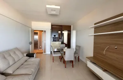 Apartamento vista mar e mobiliado para locação por 6.000,00 na pituba! oportunidade!