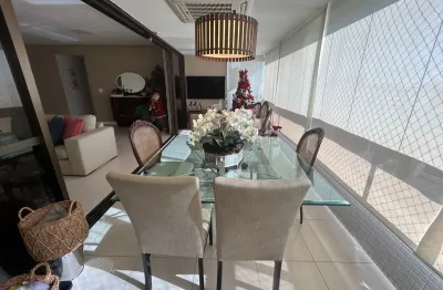 Lindo apartamento 4 suites 4 garagens pronto para morar a venda