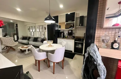 1/4 pronto para morar, reformado, finamente decorado com varanda gourmet no jr armação