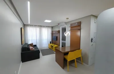 Varanda com vista mar I 1/4 com suíte I The Place Beach - Jd. Armação