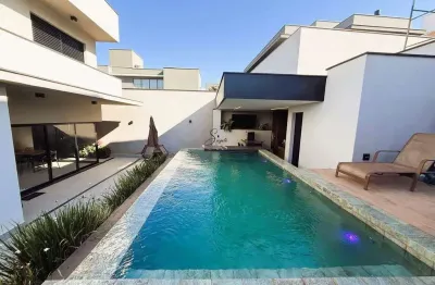 Casa em condomínio fechado com 3 quartos à venda no loteamento residencial e comercial villa d'aquila, piracicaba  por r$ 2.350.000